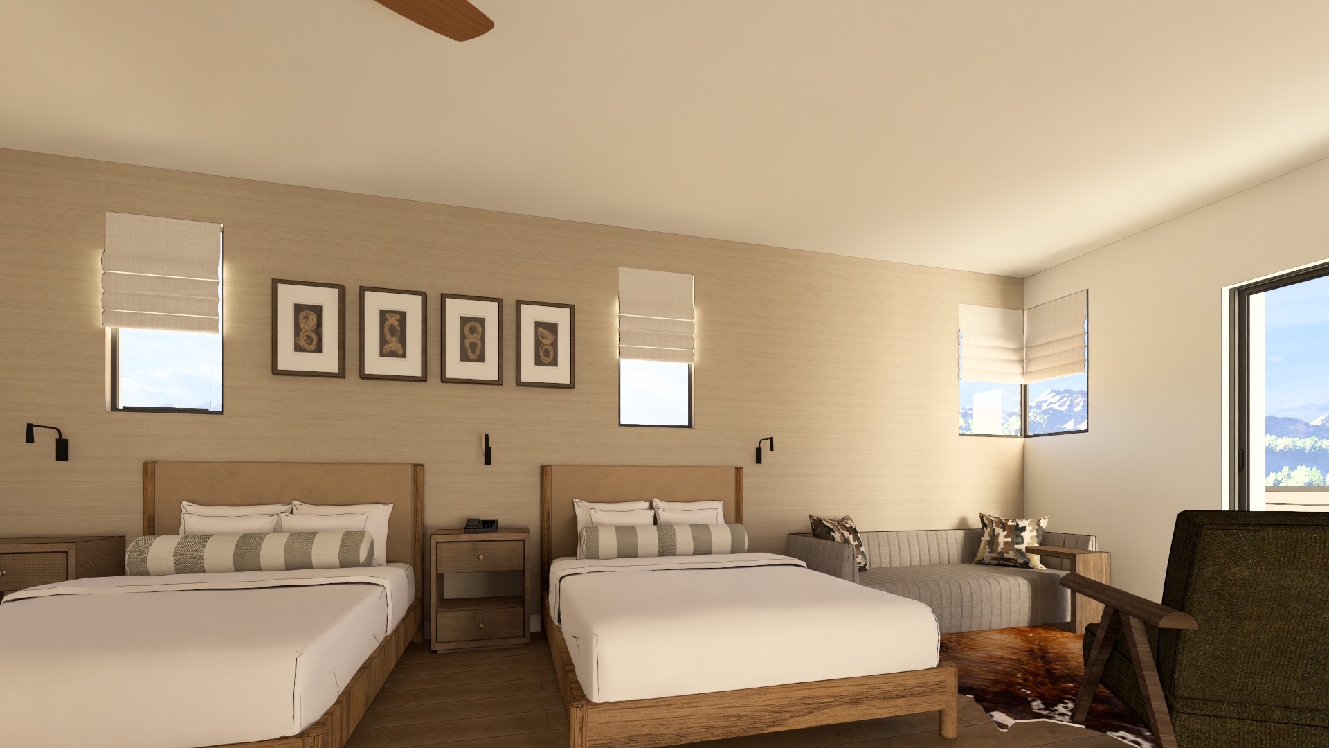 Scottsdale Golf Retreat golf group suite rendering Troon North