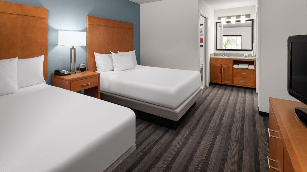 Two queen bedroom at Hyatt House Scottsdale Old Town
