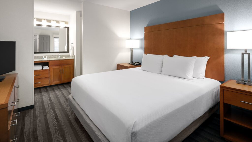 King bedroom suite at Hyatt House Scottsdale Old Town