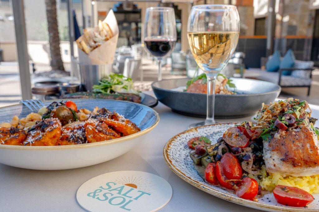 Salt and Sol restaurant at Hilton Scottsdale Resort and Villas