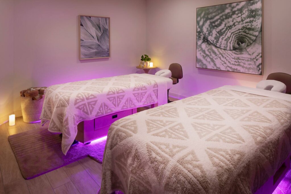 Treatment room at Luna Spa, Scottsdale Resort and Spa