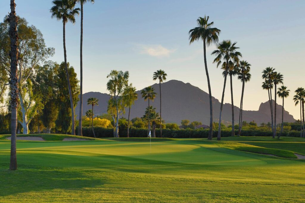 McCormick Ranch Golf Club Palm Course next to Scottsdale Resort and Spa