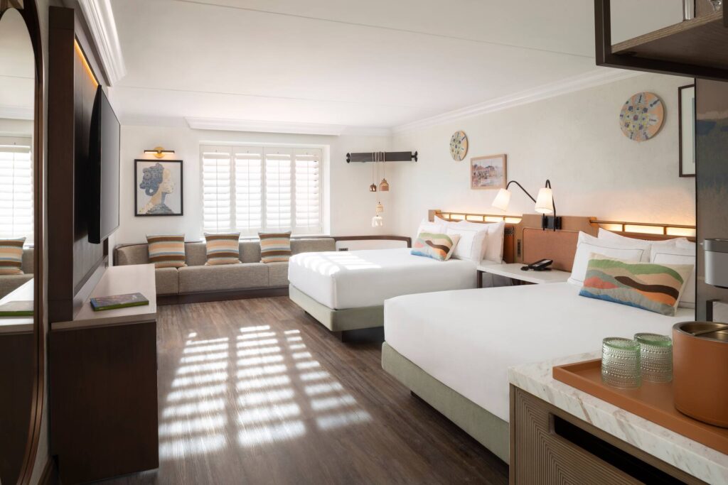 Two queen guest room at Scottsdale Resort and Spa