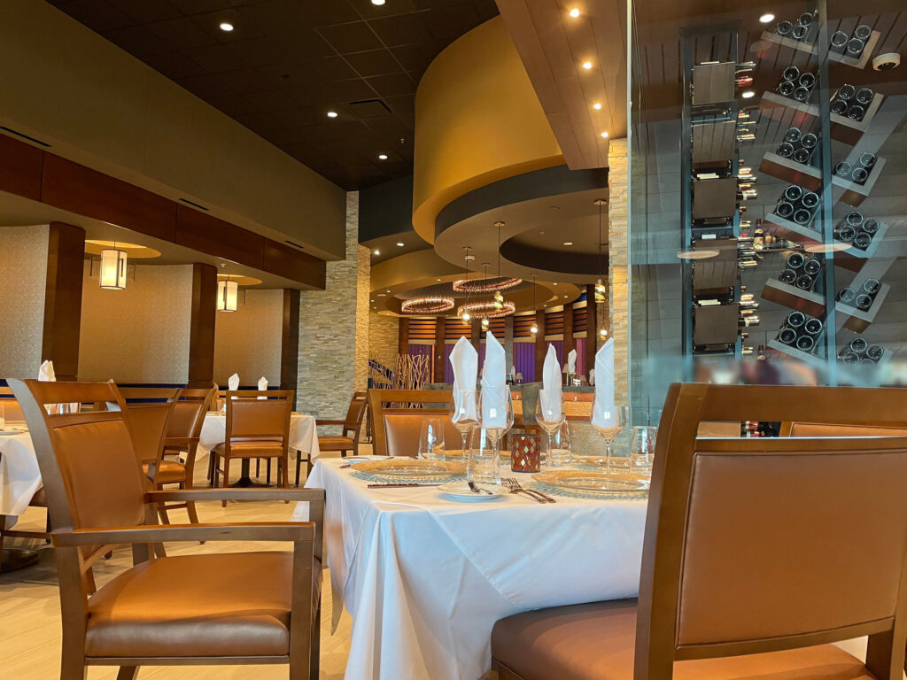 Ember steakhouse at We-Ko-Pa Casino Resort